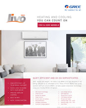 Load image into Gallery viewer, Gree LIVO Gen 4 Air Filters 18,000 BTU
