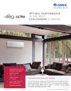 Gree VIREO+ ULTRA Air Filters 30,000 BTU