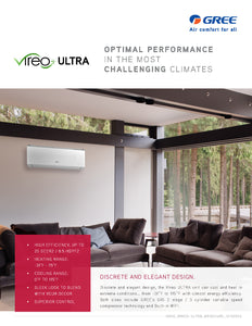 Gree VIREO Ultra Air Filters 36,000 BTU