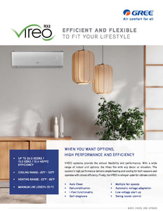 Gree VIREO R32 Air Filter 18,000 BTU