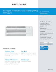 Frigidaire PTAC Air Filters (2-Pack)